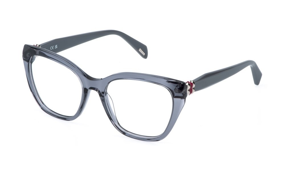 Occhiali da vista Police Enigma 2 VPLT01 (0840) colore grigio trasparente 