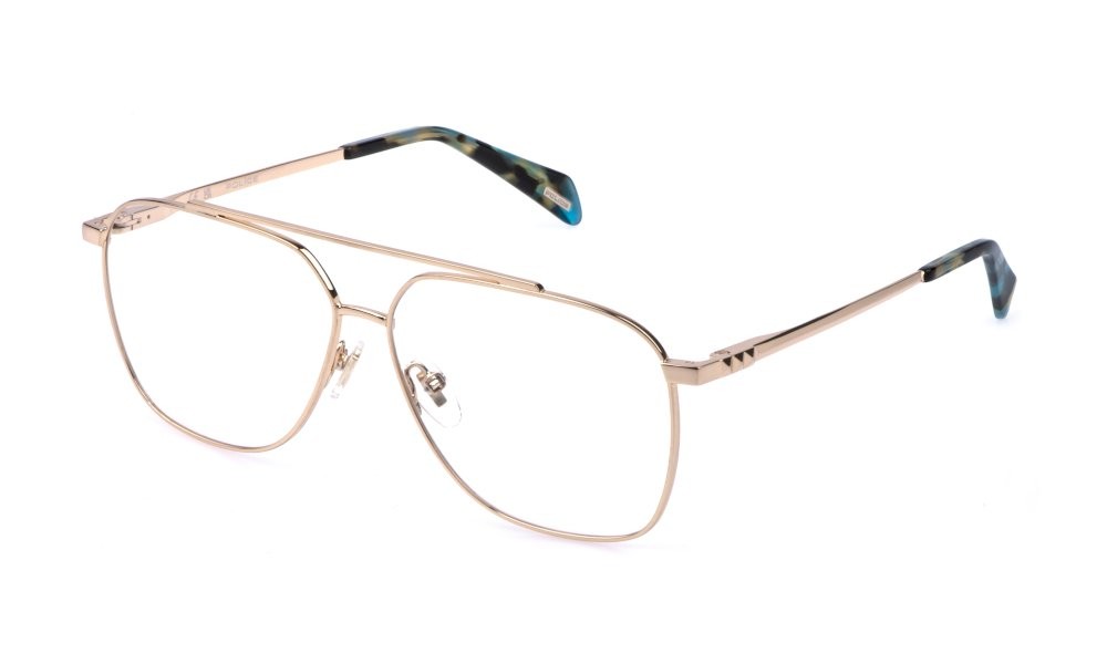 Brillen Police Stargazer 3 VPLT06 (08FC) farbe oro ramato lucido 