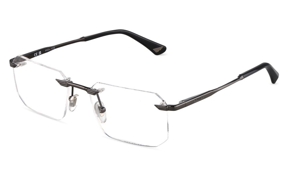 Brillen Police Overfly 3 VPLU64 (0568) farbe bachelite lucida totale 