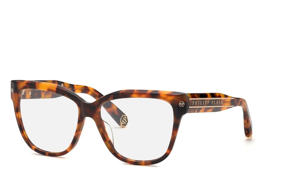 Occhiali da vista Philipp Plein VPP051M (0728) colore fantasia havana-miele-nero-oliva 