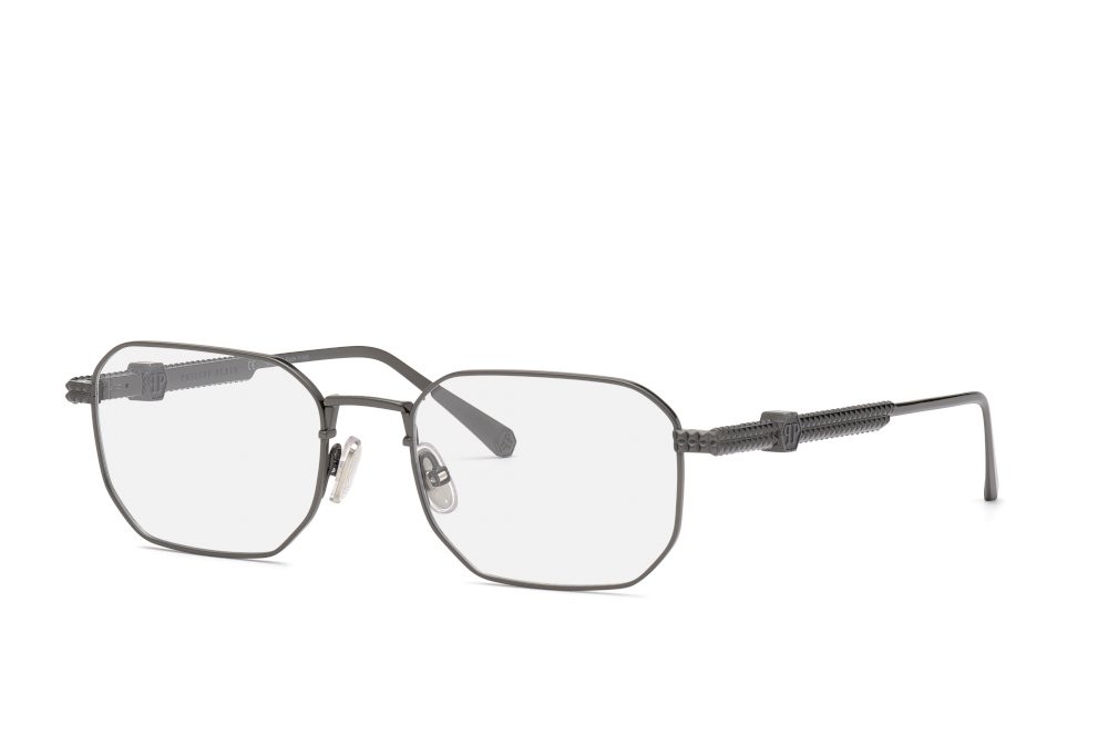 Occhiali da vista Philipp Plein VPP062M (0568) colore bachelite lucida totale 