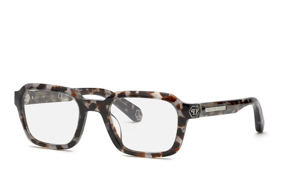 Occhiali da vista Philipp Plein VPP083M (03KA) colore avana marrone-grigio 