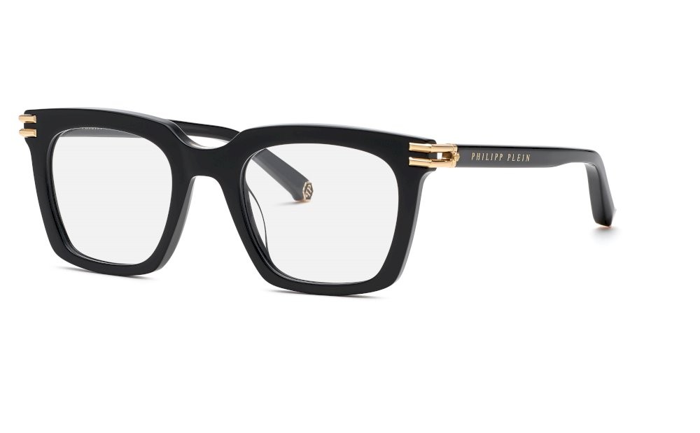 Occhiali da vista Philipp Plein VPP115M (0700) colore nero lucido 