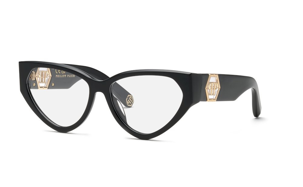 Occhiali da vista Philipp Plein Plein capture VPP163 (0700) colore nero lucido 