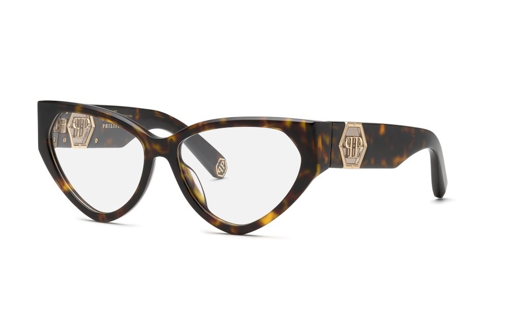Occhiali da vista Philipp Plein Plein capture VPP163 (0722) colore avana scura lucida 