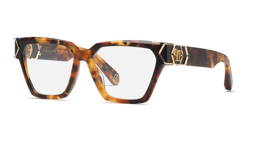Occhiali da vista Philipp Plein Plein capture VPP190M (0APE) colore avana sfumata avana 
