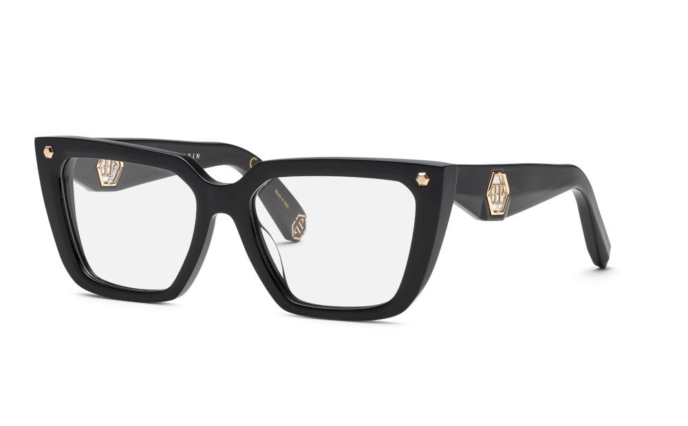 Occhiali da vista Philipp Plein Plein muse VPP191 (0700) colore nero lucido 