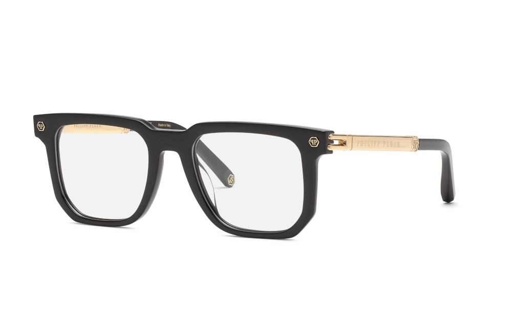 Occhiali da vista Philipp Plein Plein legacy VPP196 (0700) colore nero lucido 