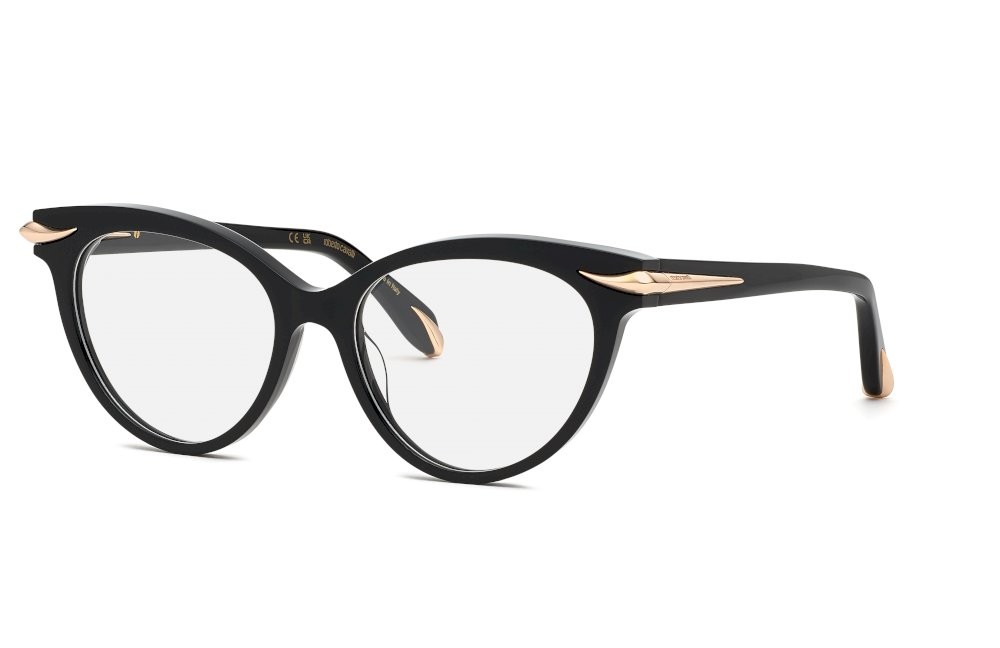 Occhiali da vista Roberto Cavalli VRC018M (0700) colore nero lucido 