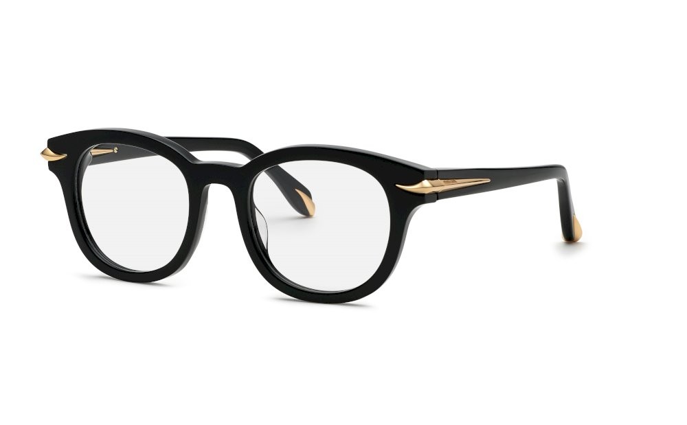 Occhiali da vista Roberto Cavalli VRC044M (0700) colore nero lucido 