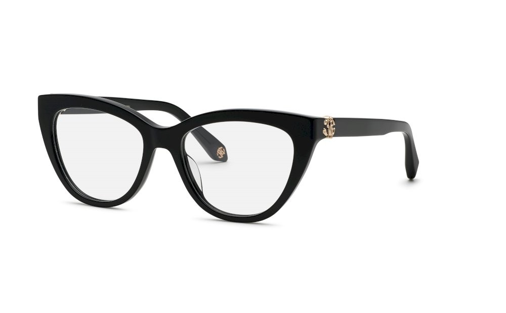 Occhiali da vista Roberto Cavalli VRC049M (0700) colore nero lucido 