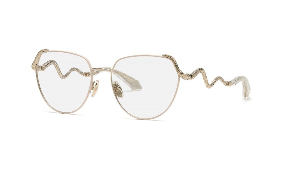 Brillen Roberto Cavalli VRC053M (0SNA) farbe oro chiaro c/parti colorate 