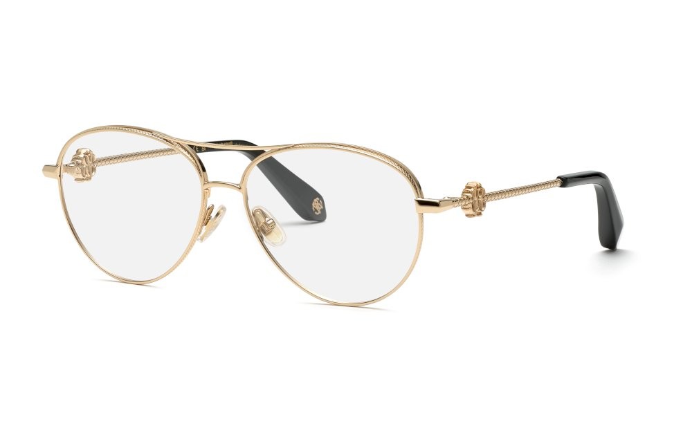 Eyeglasses Roberto Cavalli VRC068V (300Y) color oro rose' lucido 