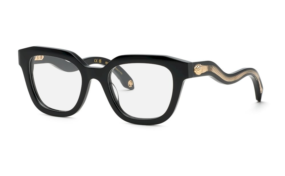 Occhiali da vista Roberto Cavalli VRC071 (0700) colore nero lucido 