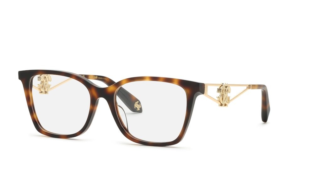 Eyeglasses Roberto Cavalli VRC149 (09AJ) color avana marrone 