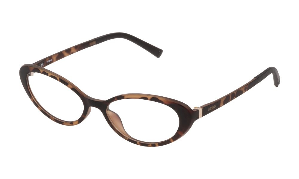 Eyeglasses Sting Extra 2 VST334 (0878) color avana scura opaca 