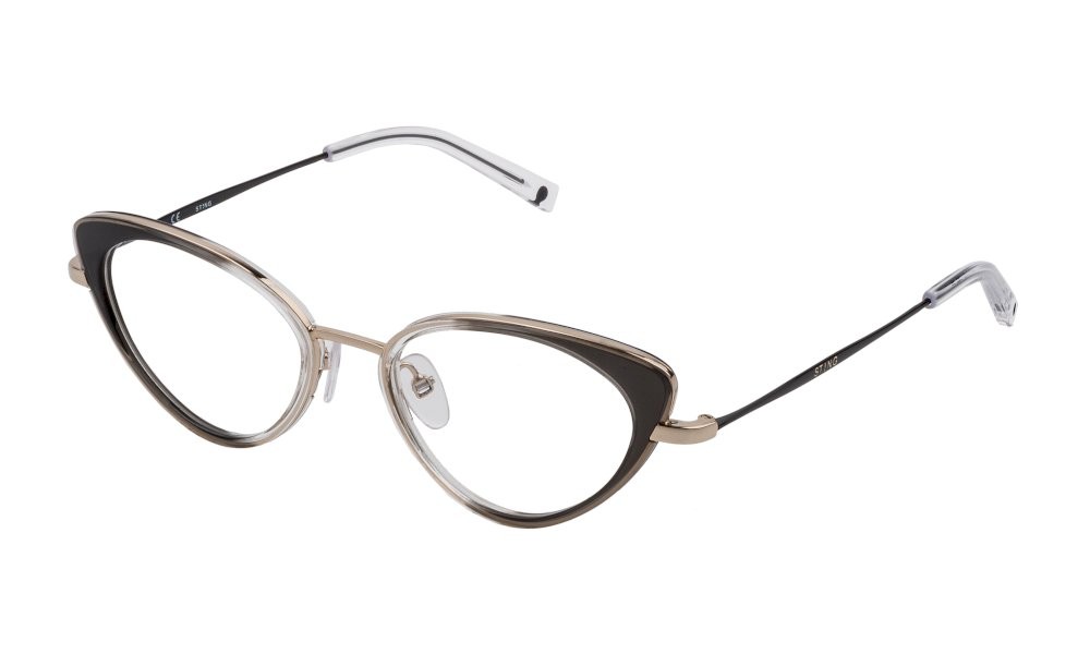 Eyeglasses Sting Tender 1 VST344V (0300) color oro rosè lucido totale 