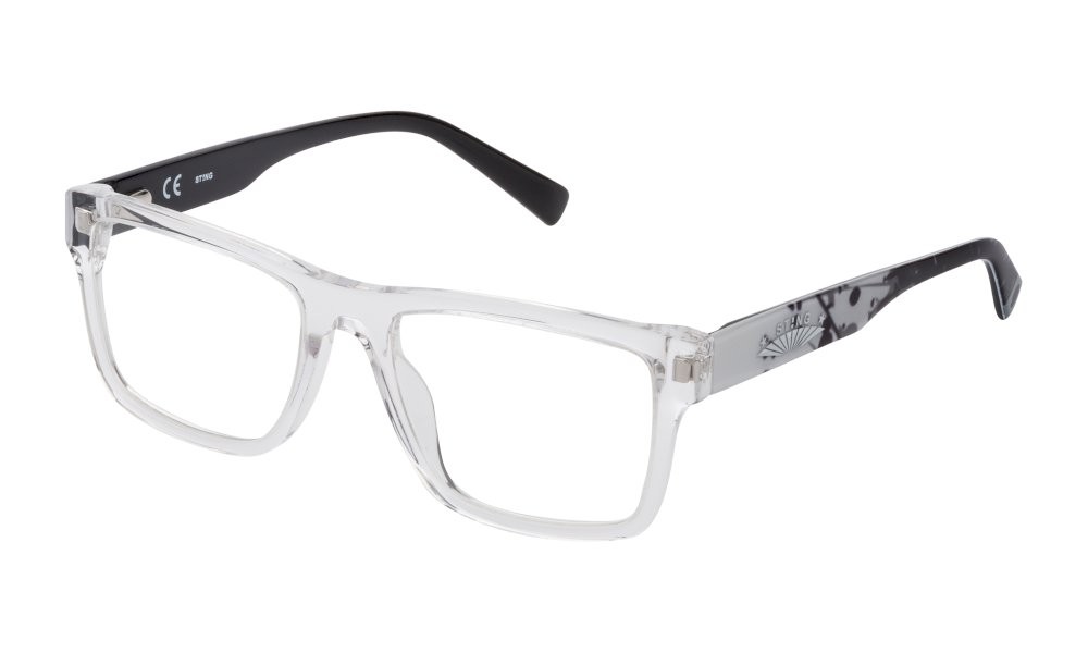 Eyeglasses Sting Fashionista 2 VST349 (0P79) color cristallo lucido 