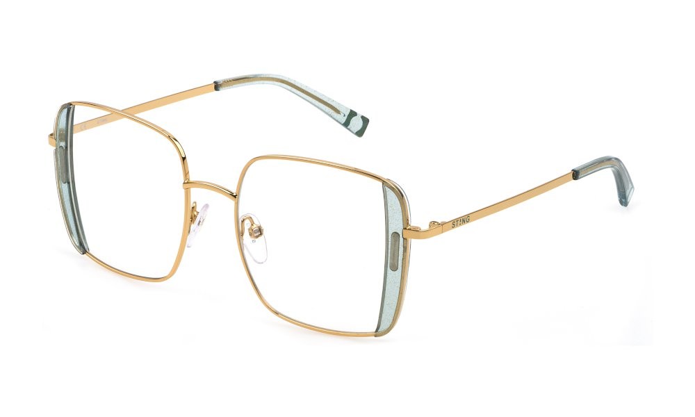 Occhiali da vista Sting Breathe 1 VST395 (300Y) colore oro rosè lucido  