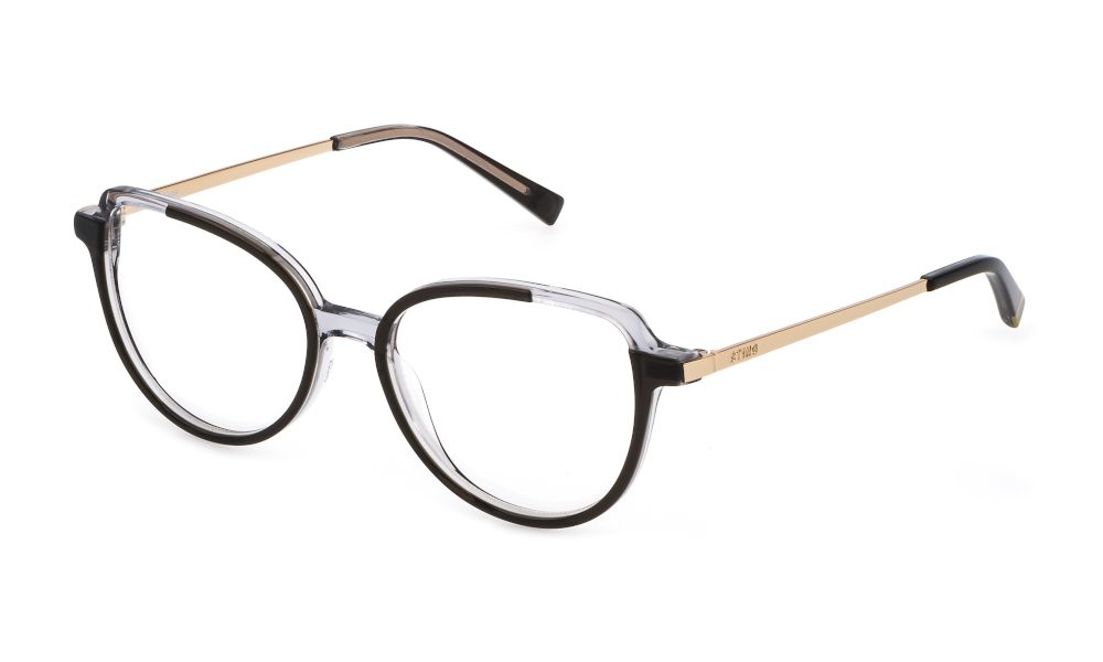 Eyeglasses Sting Fresh 2 VST404 (0M59) color grigio scuro - grigio chiaro 