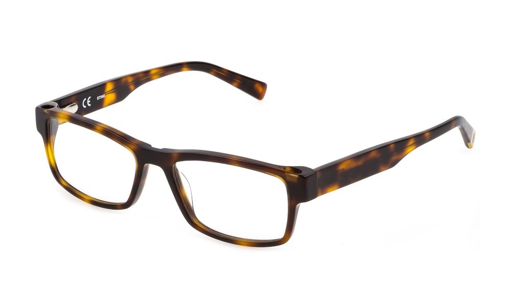 Eyeglasses Sting Free 3 VST409V (0778) color avana giallo chiaro lucida 
