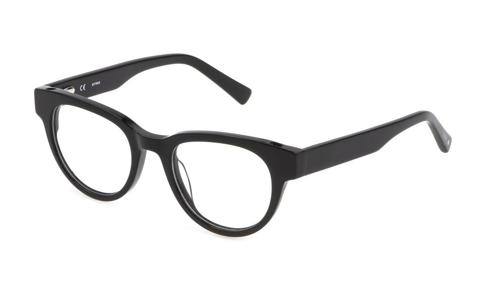 Eyeglasses Sting Free 4 VST420 (0700) color nero lucido 