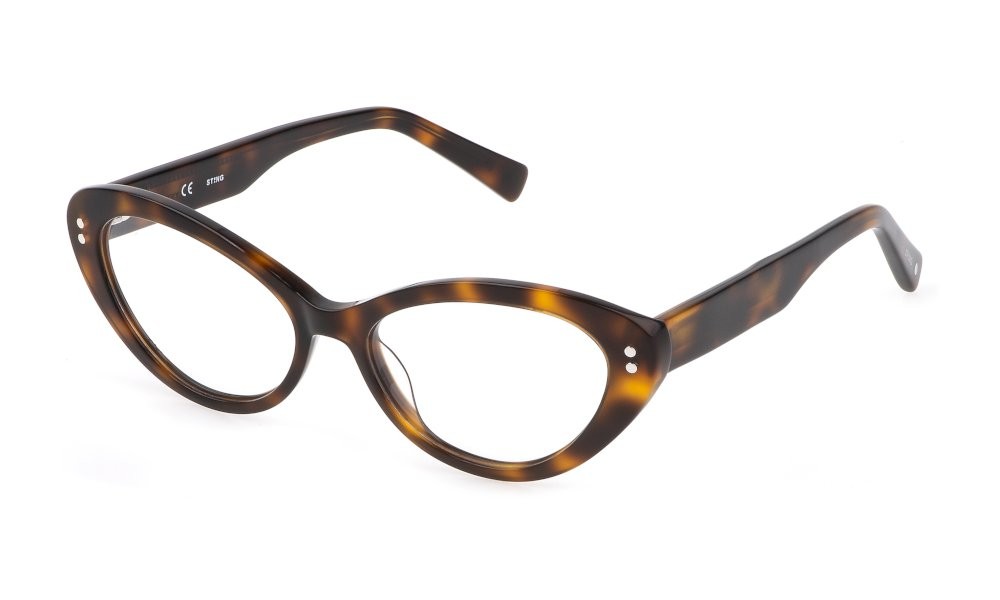 Eyeglasses Sting Free 6 VST422 (0778) color avana giallo chiaro lucida 