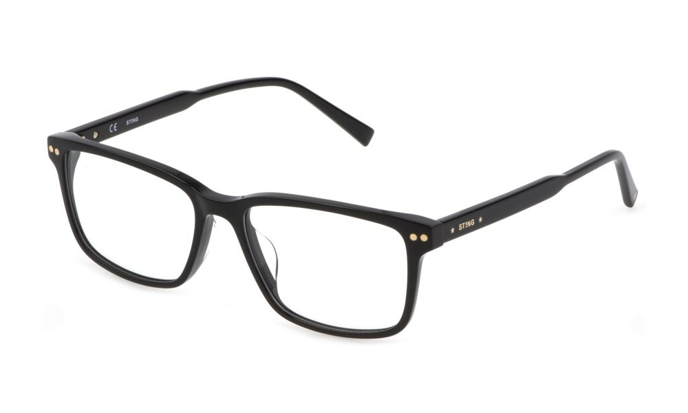 Occhiali da vista Sting River 3 VST426 (0700) colore nero lucido 