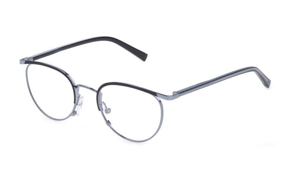 Eyeglasses Sting Grass 1 VST427 (08D2) color blu lucido totale c/parti colorate 