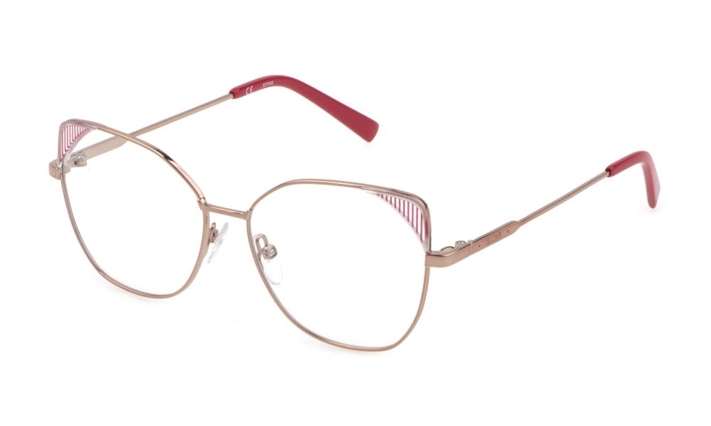 Occhiali da vista Sting Earth 3 VST432V (A39Y) colore oro rosso lucido totale 