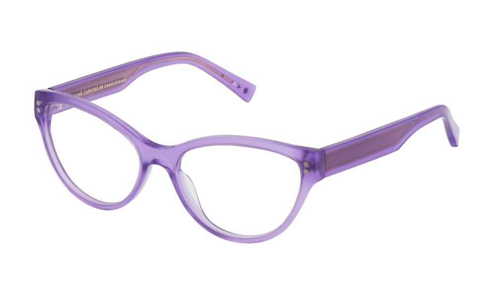 Eyeglasses Sting VST443 (09N7) color lilla opalino lucido 