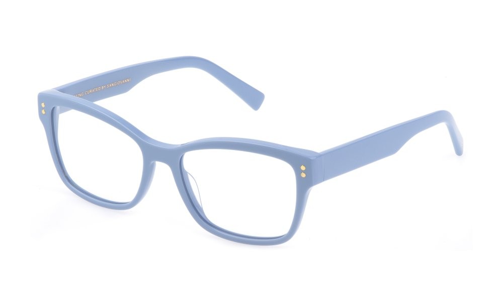 Brillen Sting VST444 (0M81) farbe azzurro pieno lucido 
