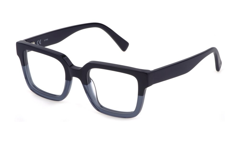 Brillen Sting Respect 1 VST447 (06NA) farbe blu trasparente 