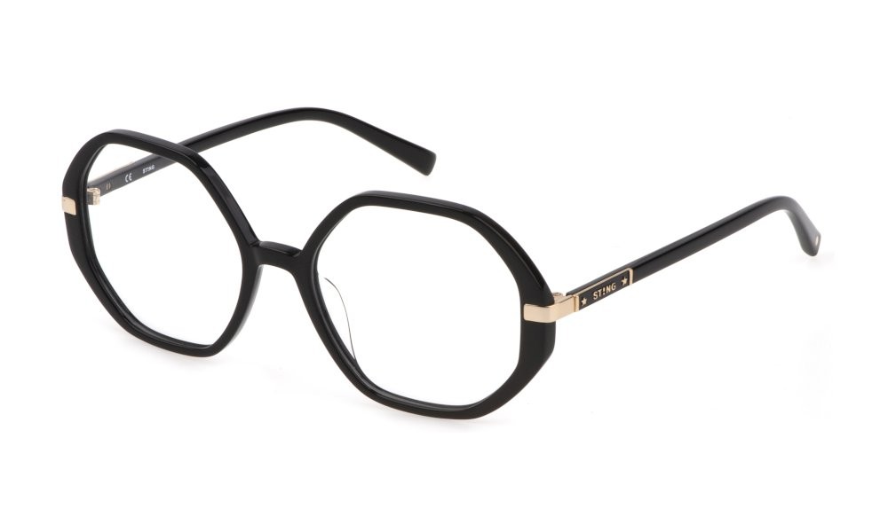Brillen Sting Wind 3 VST451 (0700) farbe nero lucido 