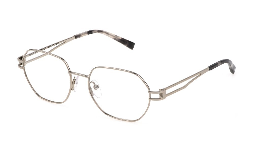 Eyeglasses Sting VST467 (0579) color palladio lucido totale 