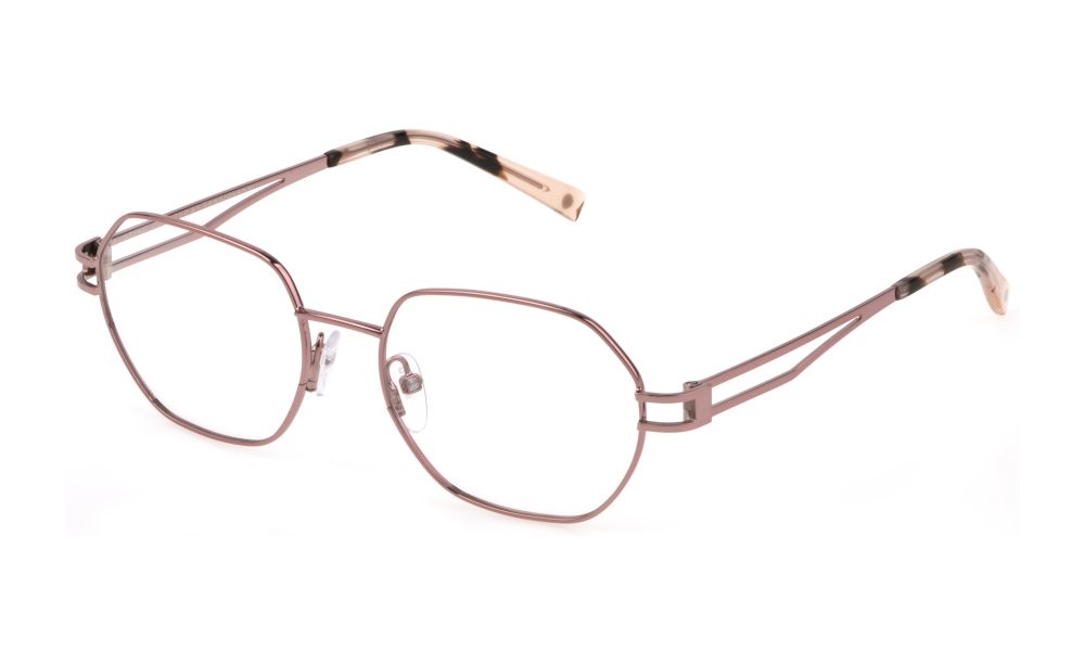 Occhiali da vista Sting VST467 (08GU) colore rosa intenso lucido 