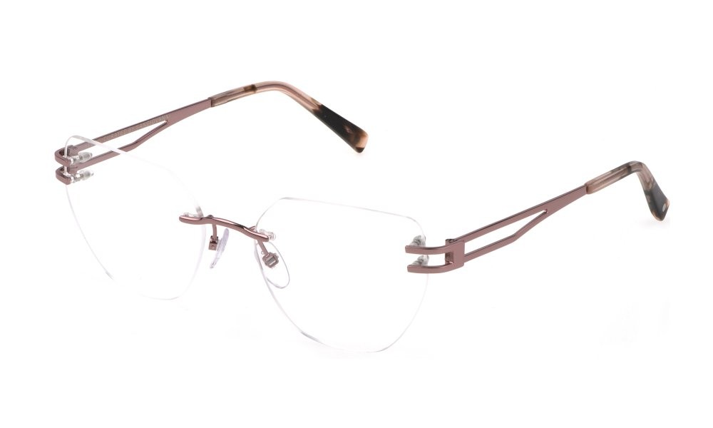 Occhiali da vista Sting VST468 (08GU) colore rosa intenso lucido 