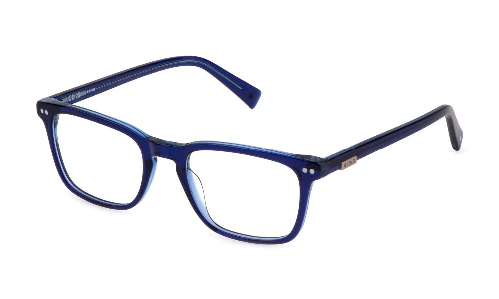 Brillen Sting Natural 1 VST470 (0J62) farbe top blu - azzurro trasparente 