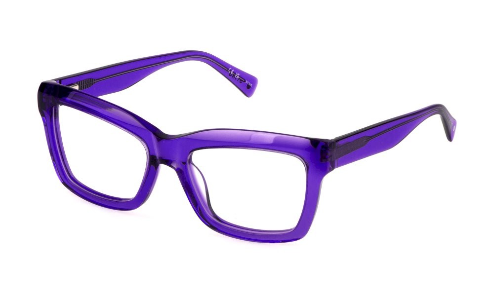 Brillen Sting Respect 4 VST485 (06LA) farbe viola trasparente lucido 