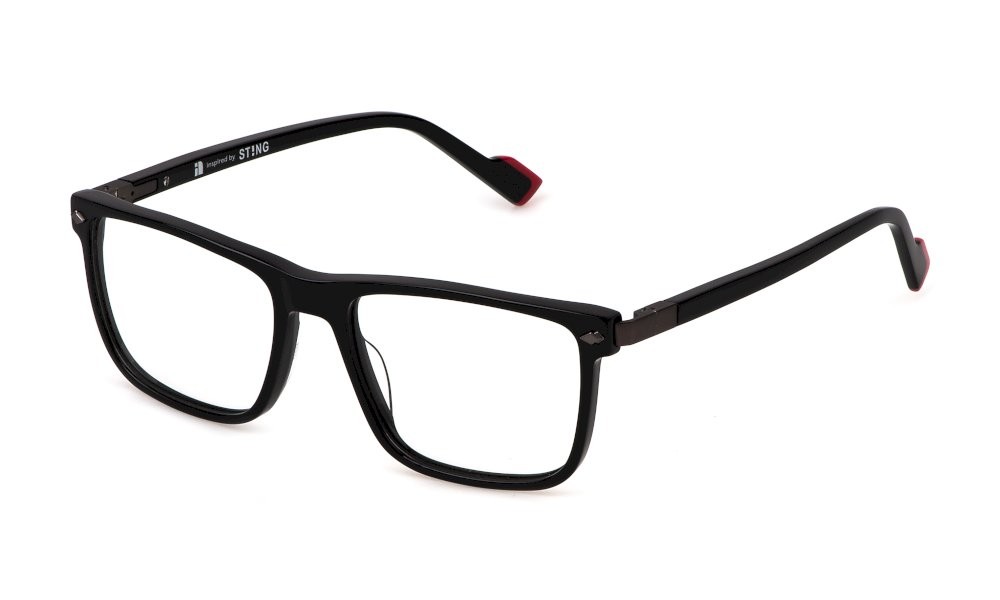 Occhiali da vista Sting VST501 (0700) colore nero lucido 