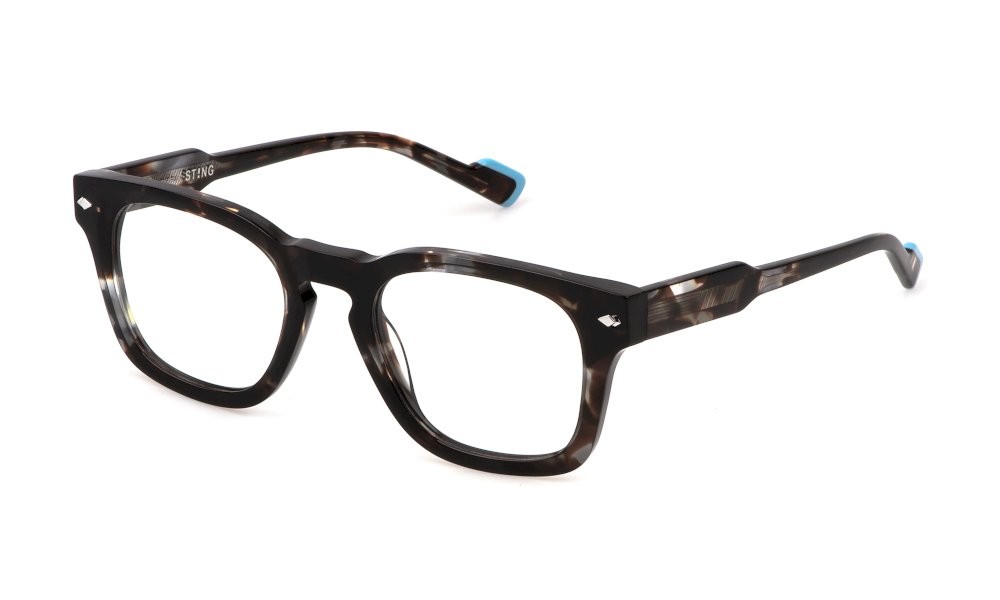 Occhiali da vista Sting VST503 (03KA) colore avana marrone/grigio 