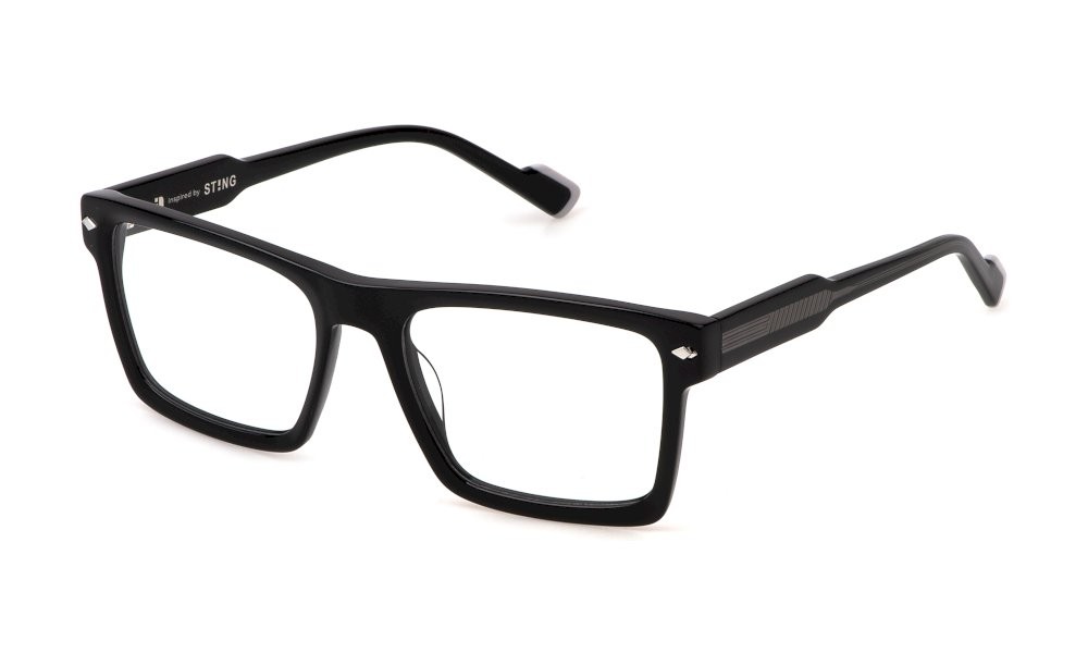 Occhiali da vista Sting VST504 (0700) colore nero lucido 