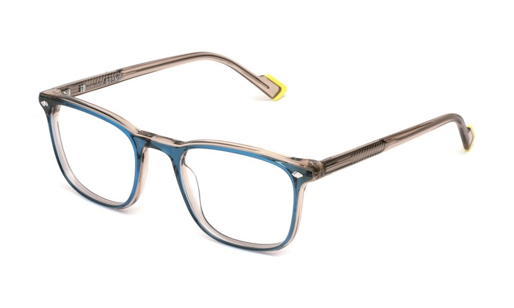 Eyeglasses Sting VST524 (0D25) color top blu+marrone 