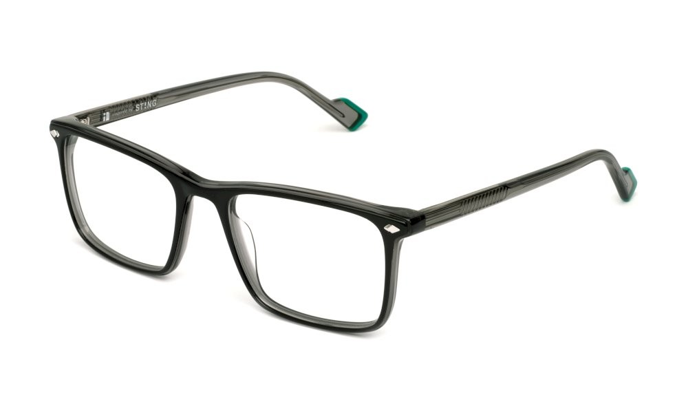 Occhiali da vista Sting VST525 (01AL) colore top nero+ grigio 