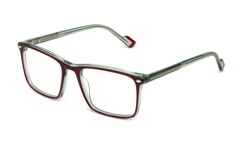 Occhiali da vista Sting VST525 (0783) colore bordeaux/verde 