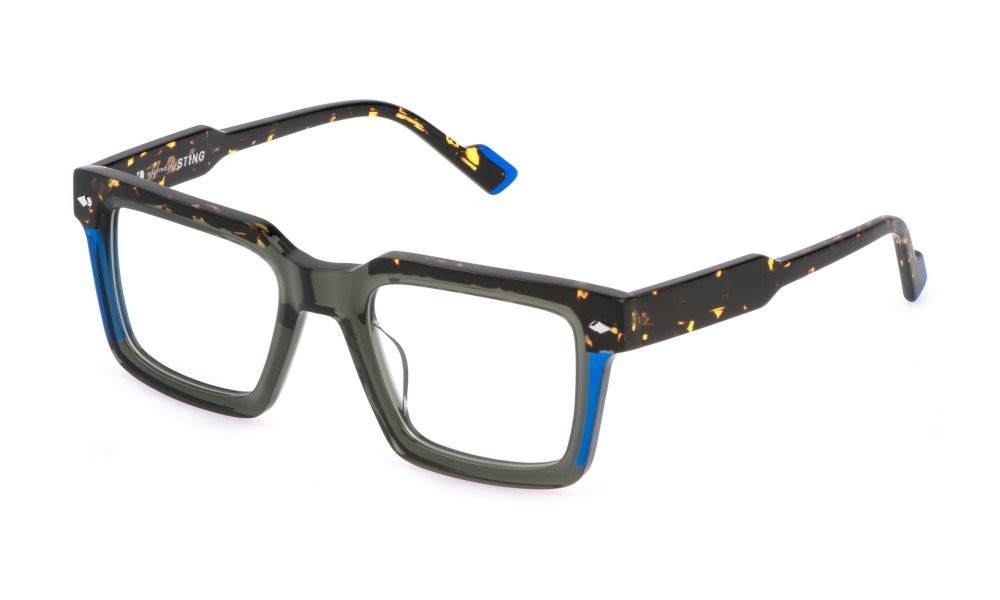Occhiali da vista Sting VST526V (06S8) colore grigio trasparente 