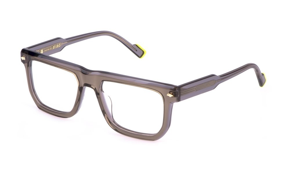 Occhiali da vista Sting VST527 (0APZ) colore top marrone+grigio 