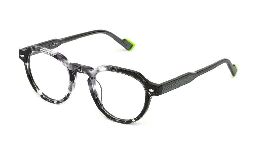 Occhiali da vista Sting VST529 (0727) colore fantasia nero 