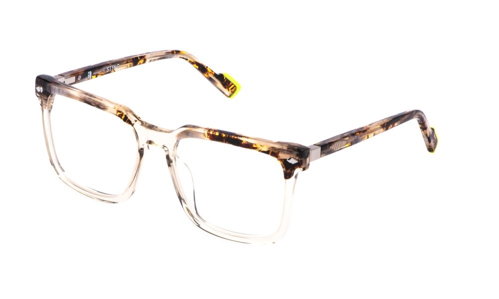 Occhiali da vista Sting VST530 (07T1) colore beige trasparente 