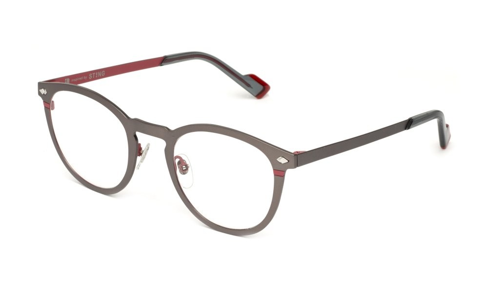 Occhiali da vista Sting VST534 (0597) colore bachelite c/parti rosso 